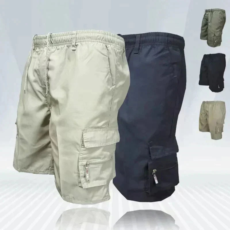 Filip™ - Casual Shorts Med Resår I Midjan + 6 Förvaringsfack