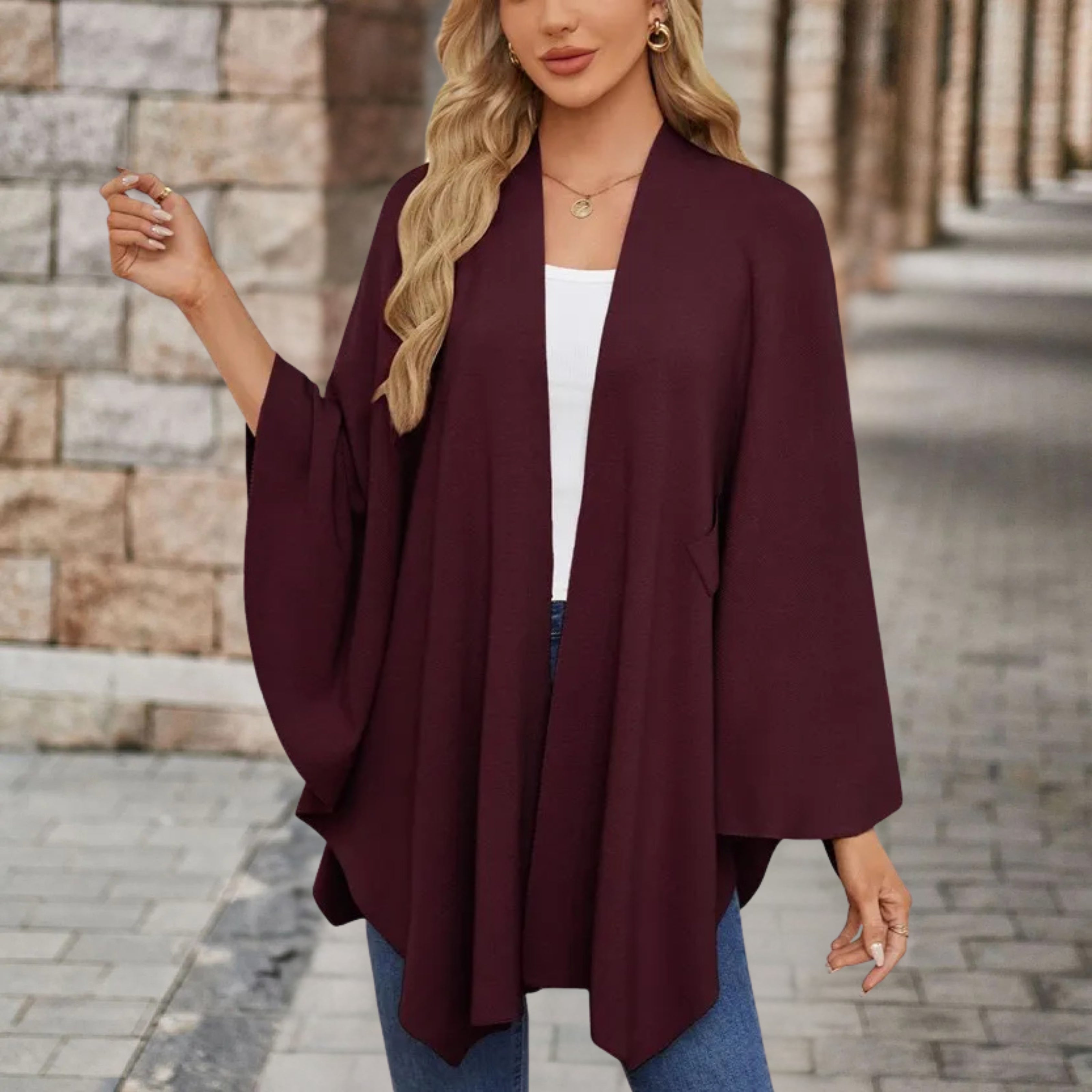Sylora™ - Elegant Varm Poncho
