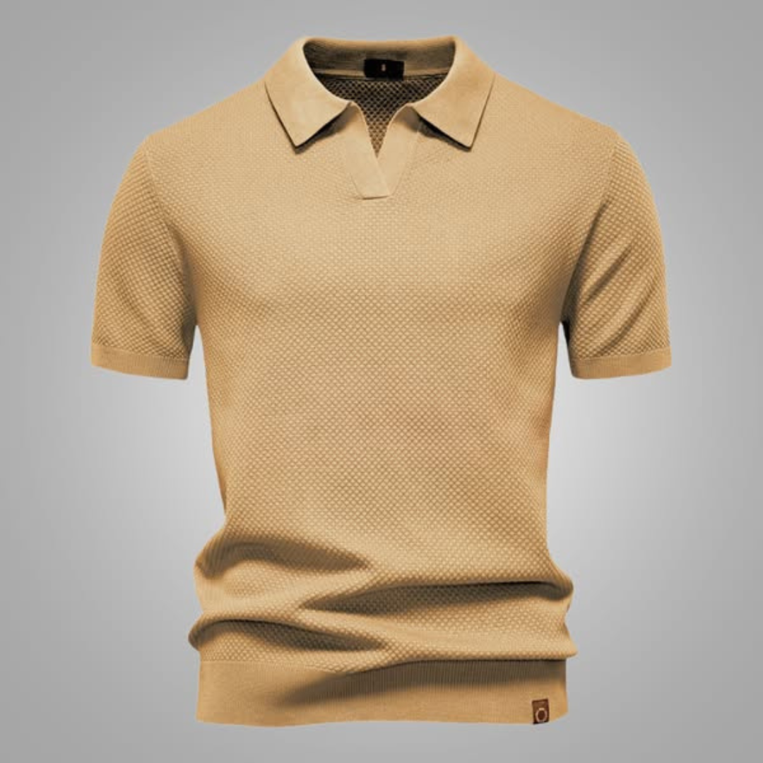 Sébastien™ - Strukturerad Pikétröja