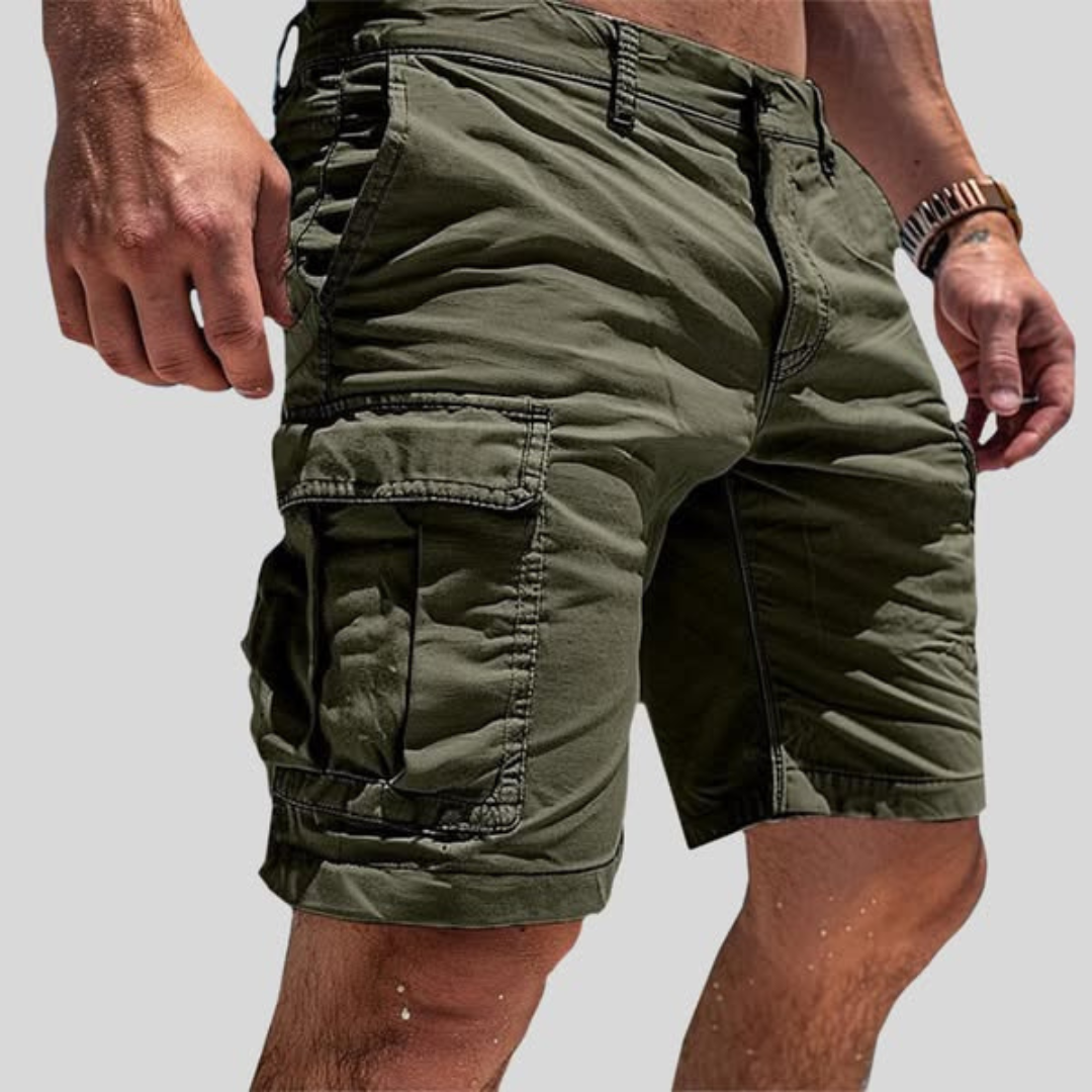 Pontus™ – Somriga Cargoshorts För Män Med Flera Fickor