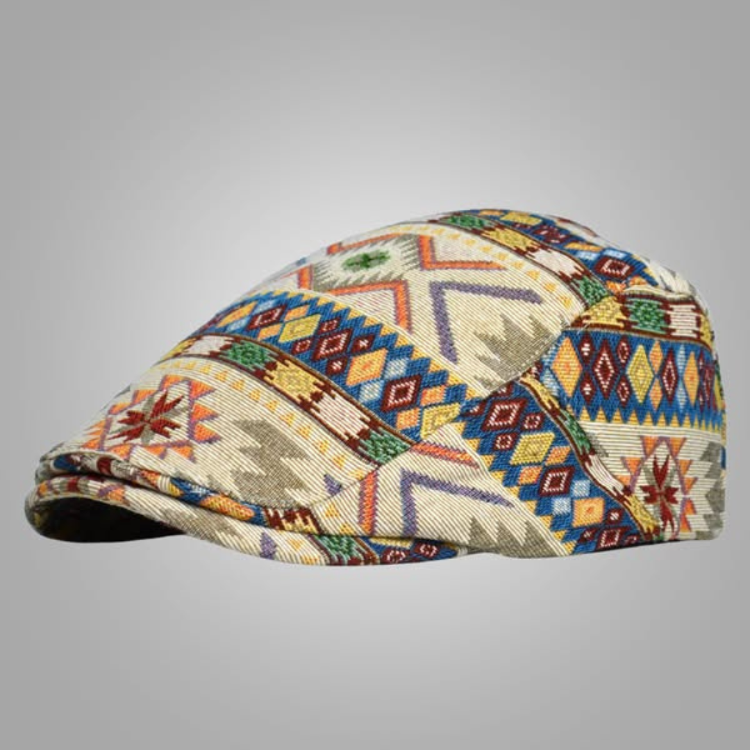 Alaric™ – Färgglad Vintagekeps