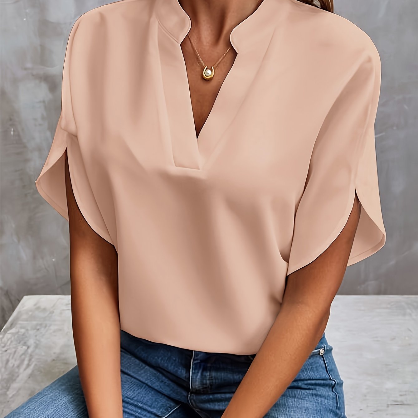 Vivi™ - Elegant Lätt Blus för Kvinnor