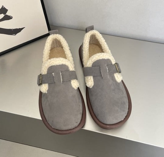 Nora™ - Plysch Slip-On Bekväma Tofflor