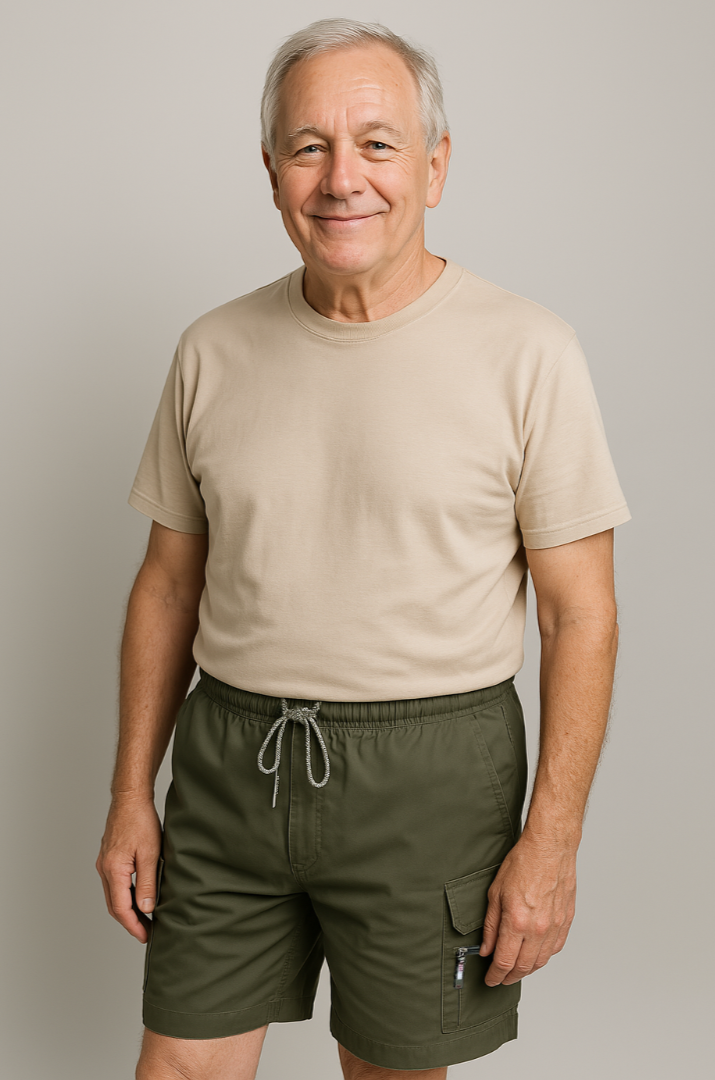 Filip™ - Casual Shorts Med Resår I Midjan + 6 Förvaringsfack