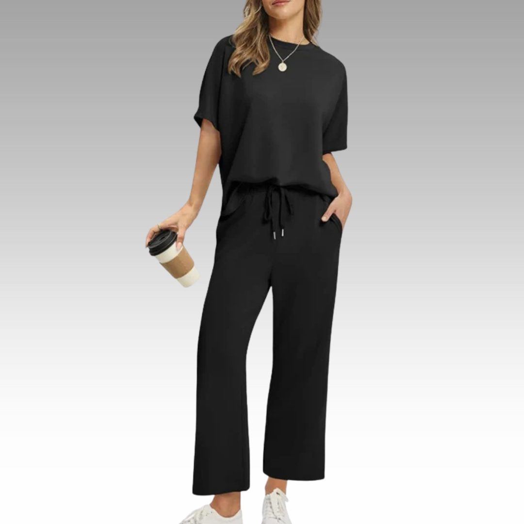 Bella™ - Avslappnad & Bekväm Topp- och Byxset