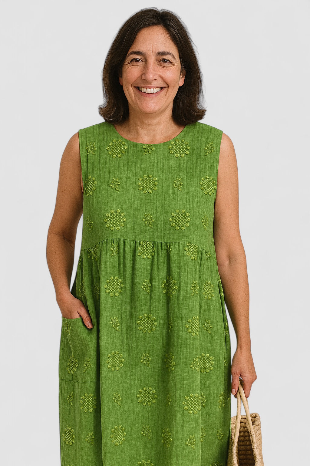 Zuleika™ - Naturlig Elegans och Sommarkomfort Klänning