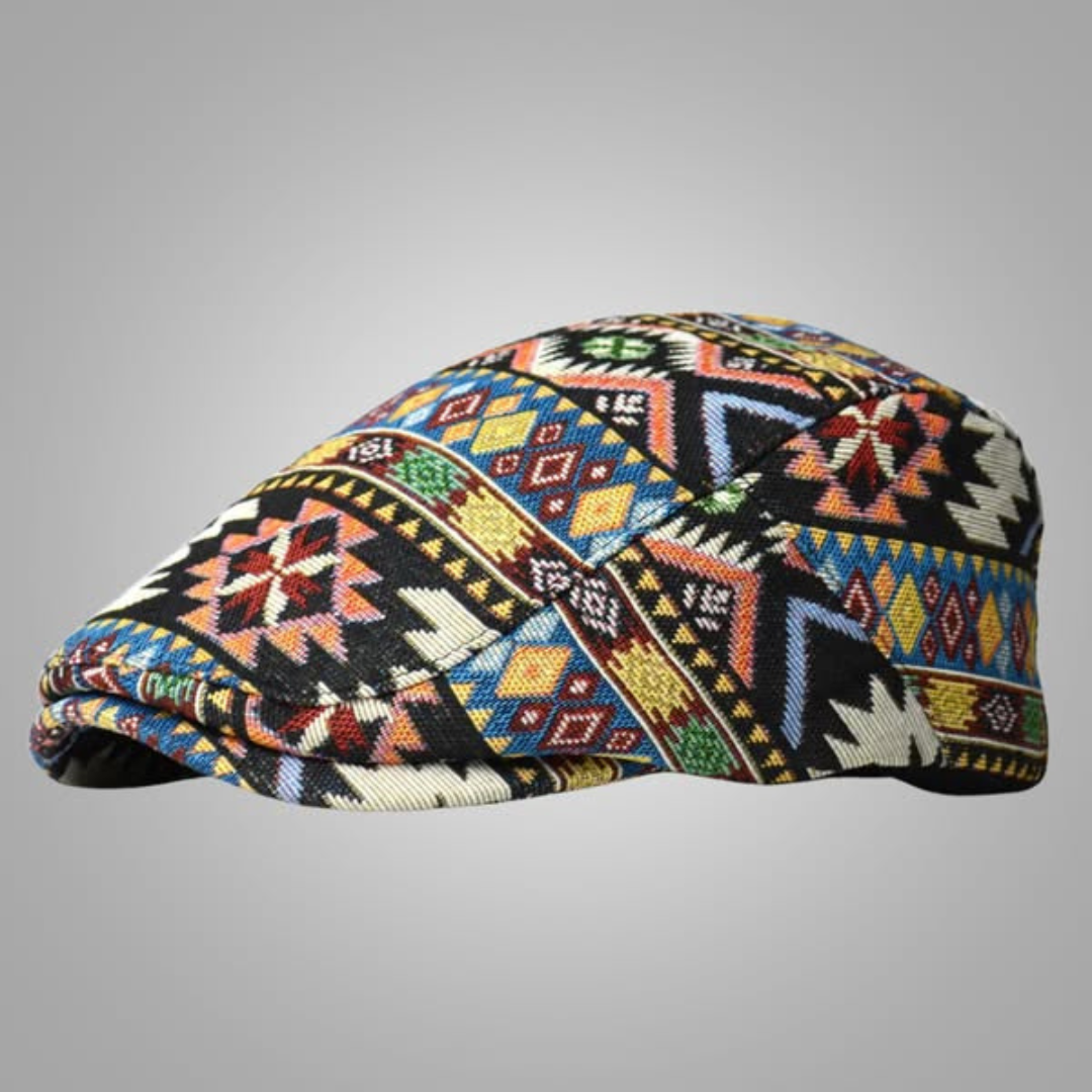 Alaric™ – Färgglad Vintagekeps