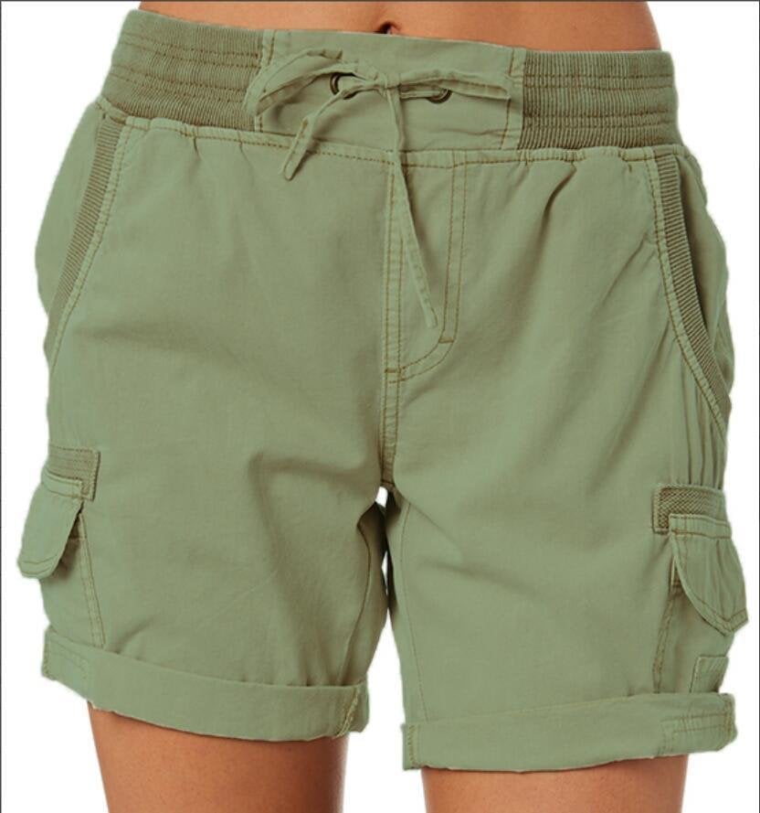 Mona™ | Shorts med hög midja