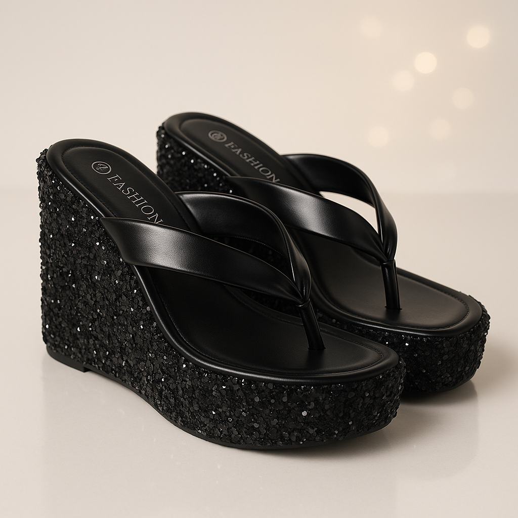 Lisa™ – Glittrande Lyxiga Sommarslippers